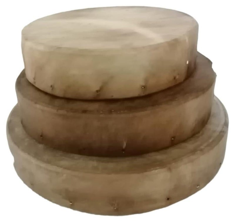 Al-Karz Music Leather Tambourine Set - Image 3